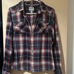 TNA size small flannel shirt